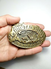 1975 Dezy Denver Rocky MountainHigh Colorado Belt Buckle