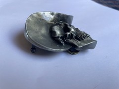 Western Cowboy Skull Belt Buckle Outlaw Skeleton Cowboy Fashion Buckle