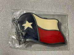 State of Texas Flag Metal Fashion Belt Buckle ( ONLY 2 Left then they are Gone)