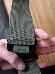 AustriAlpin Cobra Belt Buckle And Belt 48 Inches Military