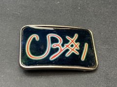 Cb1 Cb #1 Black And Red Color Belt Buckle By La Chik – Canada