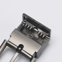 Men Alloy Metal Belt Buckle Rectangular Pin Buckle Belt Head Replacements