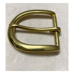 Fit for 1-1/2&Prime; Solid Pure Brass Belt Buckle – Classic D style USA SELLER