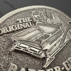 Vintage Barber Greene Model 879 Asphalt Paver Belt Buckle The Original