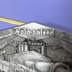 Wolmanized « Make It With The Best » Men&rsquo;s Western Belt Buckle