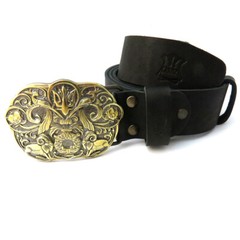 Belt buckle « Tree of life », Ornamental belt buckle, Floral belt buckle