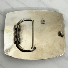 Y Letter Initial Monogram Silver Tone Belt Buckle Western Style – 3.16&Prime;