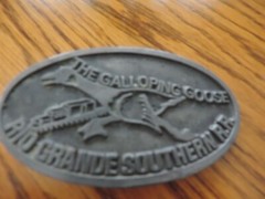 The Galloping Goose Rio Grande Southern Railroad American Pewter Works EC