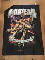 Pantera Belt Buckles Dimebag Darrell Jacket (signed) Flags, Buttons, Hat,