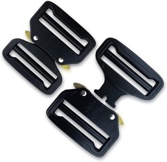 Metal Buckle Dual Adjustable Tactical Belt Buckle,2inch（50mm） Heavy Duty Bel