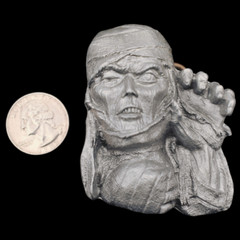 Mummy Haunted Spooky Egypt Tomb Sarcophagus Zinc Alloy Belt Buckle (New)