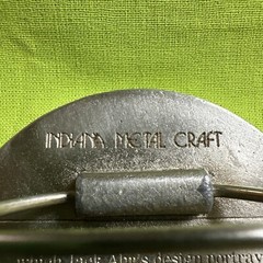 Vintage Indiana Metal Craft Bicentennial Drummer Belt Buckle 1776‑1976 Americana
