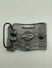 Buckles Masterpiece Collection Of America BA-253 USA Flag Metal Belt Buckle