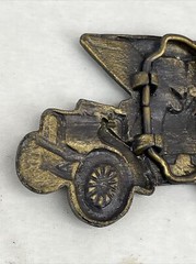 VERY NICE Oldtime Automobile Antique Car Cord Model A Solid Brass Belt Buckle