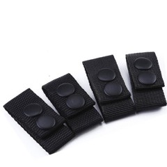 4 Pcs Tactical Belt Buckles Belt Nylon Webbing Key Ring Keychain Belt Molle Hook