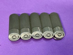 12 Gauge Five Shotgun Gun Riffle Bullet Shell Figural Buckle Rage Belt Buckle