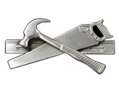 Carpenter Belt Buckle New Men GAP Product Pewter Metal Western Rodeo Cowboy Gift