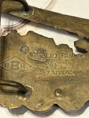 Ladder Firetruck Belt Buckle Brass Fire Truck Engine BBB
