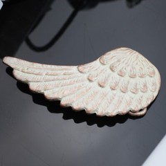 Belt Buckle Wings, Angel Wings Belt Buckle for 4cm Belt, Rose Mother of Pearl