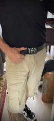 Studded Belt Buckle Archive 2007–2009 Industrial Grid Punk OOAK Darren McNeese