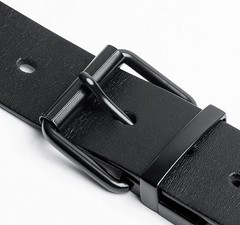 1.5&Prime; (40mm) Reversible Belt Buckle Replacement Belt Buckle Black