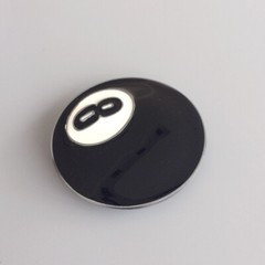 Enamel 8 Pool Ball Belt Buckle Gurtelschnalle Boucle de ceinture