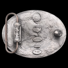 Bronco Buster Cowboy Rodeo Western Cowboy Vintage Belt Buckle
