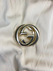 Double G 1.5` Belt Buckle Gold GG Logo 40 mm Replacement Buckle Designer Style