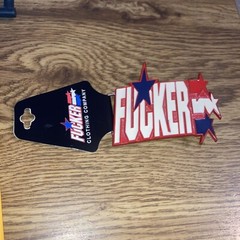 F*cker clothing Company Belt Buckle w/ Hidden bottle opener NEW