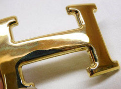 HERMES Constance H Logo Gold Buckle Unit only 1 Hole Men&rsquo;s Women&rsquo;s Accessories