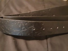 The Legend Of Zelda Black/Gold Belt and Belt Buckle