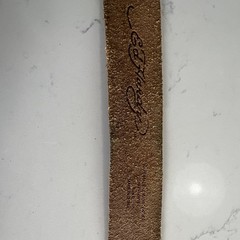 Cool Ed Hardy Belt Size L 41 Inch Long 2 In Wide Sudded Leather
