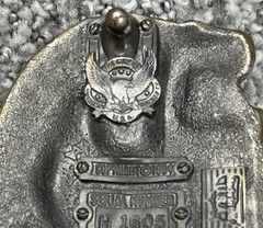 VTG Americas Heritage The Right To Bear Arms Belt Buckle Great American Co 1980s