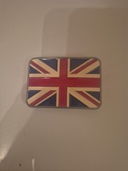 NEW! BRITISH FLAG METAL BELT BUCKLE
