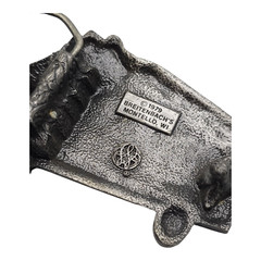 Vintage Breytenbach&rsquo;s Ambulance EMT First Responder Belt Buckle Montello WI USA