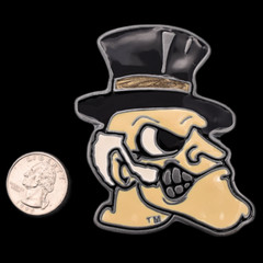 Wake Forest University Athletics Sport NCAA Football Belt Buckle (New Old Stock)