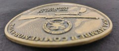 NRA ~ National Riffle Association /John Wayne Belt Buckle « Gunslinger » Design