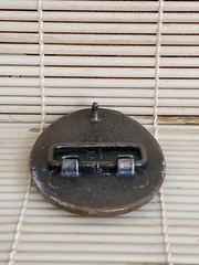 Vintage DENNIS Belt Buckle By Oden – Made In USA – 2-3/4”x 2”