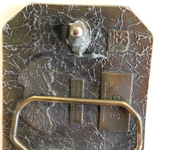 Two Deer Belt Buckle – The Great American Belt Buckle Co. 1976 Serial No. 520