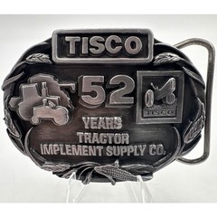 Siskiyou Tisco Belt Buckle Co. Series 1 1987 Limited Edition Pewter SE755