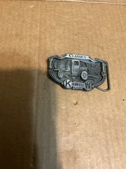 Used Metal Alloy 1925 Kenworth 6000 Truck 1987 Tonkin Inc. Belt Buckle