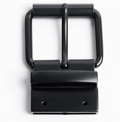 1.5&Prime; (40mm) Reversible Belt Buckle Replacement Belt Buckle Black