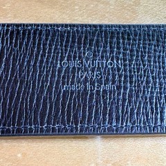 Louis Vuitton Pre-Owned Belt Suntulle Initial Utah Leather