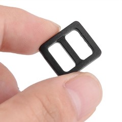 Schoolbag Webbing Plastic Adjustable Buckle 10mm Strap Width 15pcs