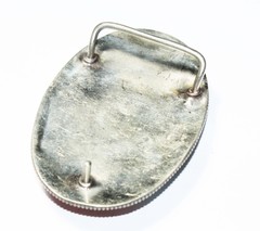 Tibetan Turquoise Red Coral Handmade Gemstone Nepali belt buckle Nepali Stone