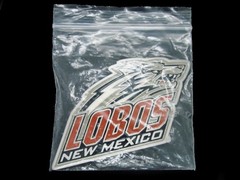 UA17120 *NOS* REALLY GREAT **LOBOS NEW MEXICO** COLLEGE SPORTS BELT BUCKLE