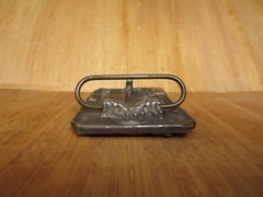 Vintage 1985 Americas Firefighters Metal Belt Buckle Red Enamel Sisikiyou FD USA