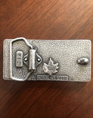 French Sécurité Worker Security Guard Profession Job Men’s Belt Buckle