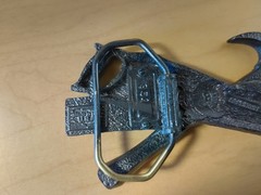 BRASS CARPENTER TOOL BELT BUCKLE
