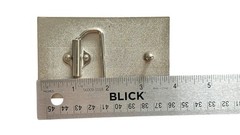 Guyana/Rasta Belt Buckle Head